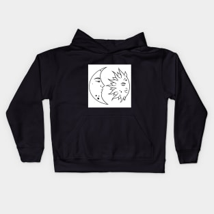 Sun & Moon - Rising Kids Hoodie